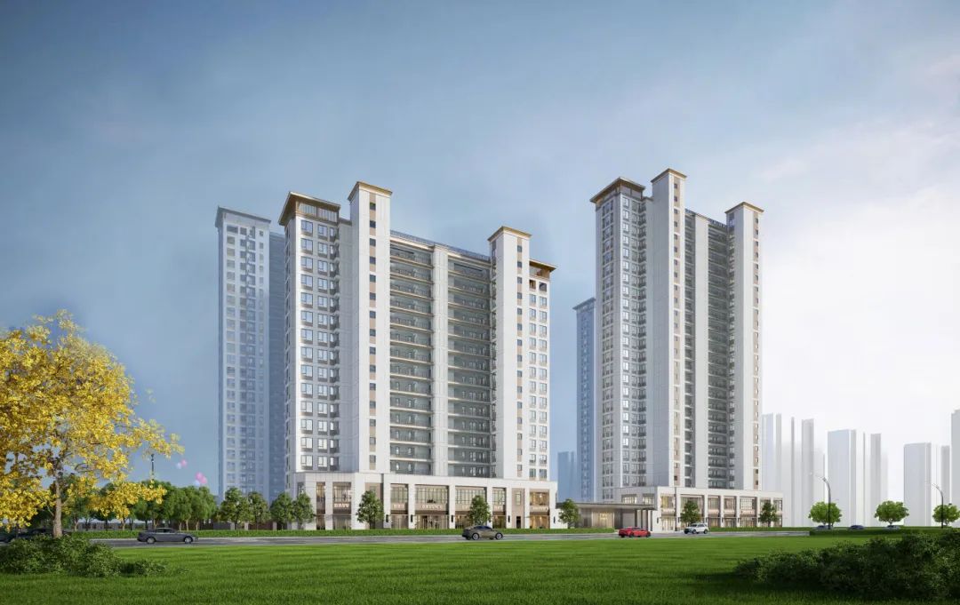 拱屿安置房项目金荷映月小区正式动工建设